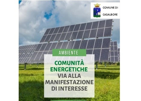 Manifestazione di interesse per adesione a comunita' energetica